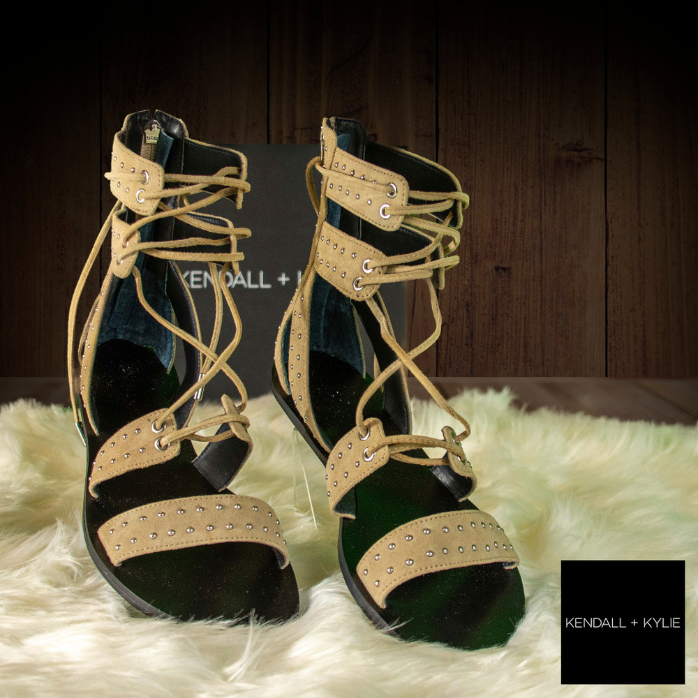 Kendall & Kylie Fabia Studded Gladiator Sandal